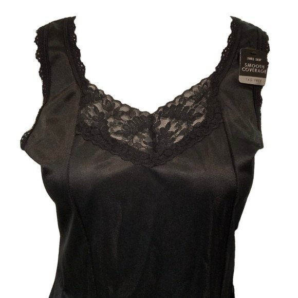 Kathy Ireland Intimate Full Slip Lace Details - Picture 1 of 9